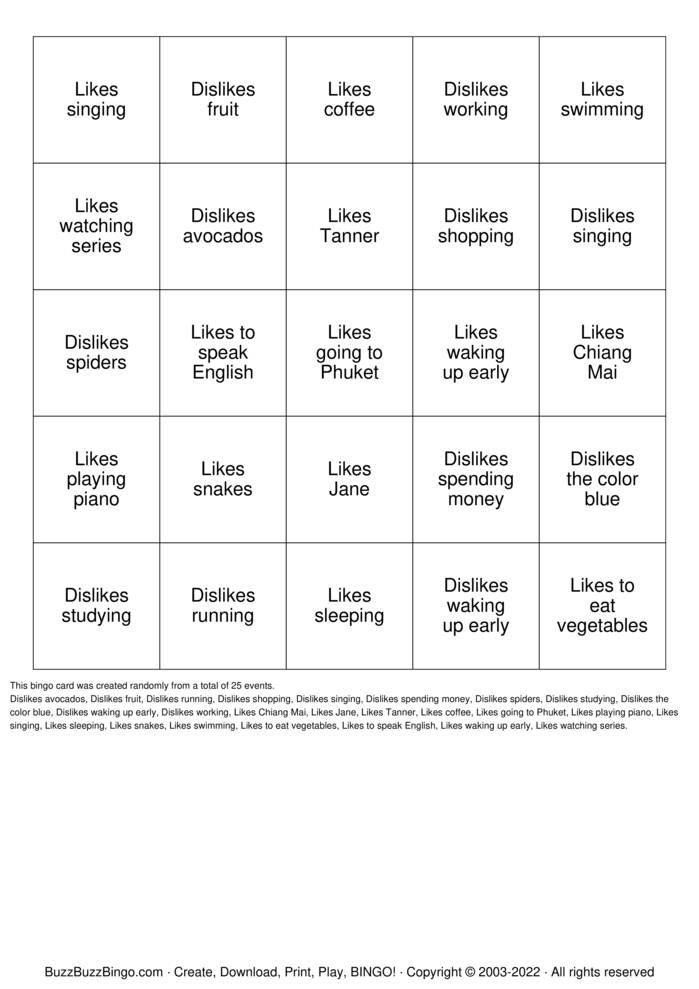 Custom Bingo Cards to Download, Print and Customize!
