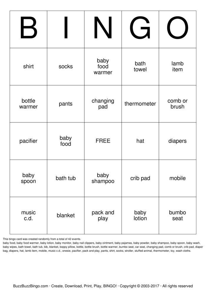 Download Free Custom Bingo Cards Download Free Custom Bingo Cards