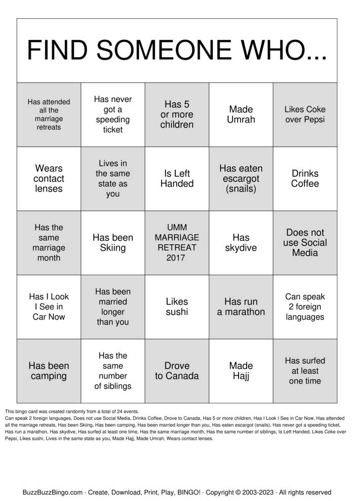 Download Free Getting to Know you! Bingo Cards Download Free Getting to Know you! Bingo Cards