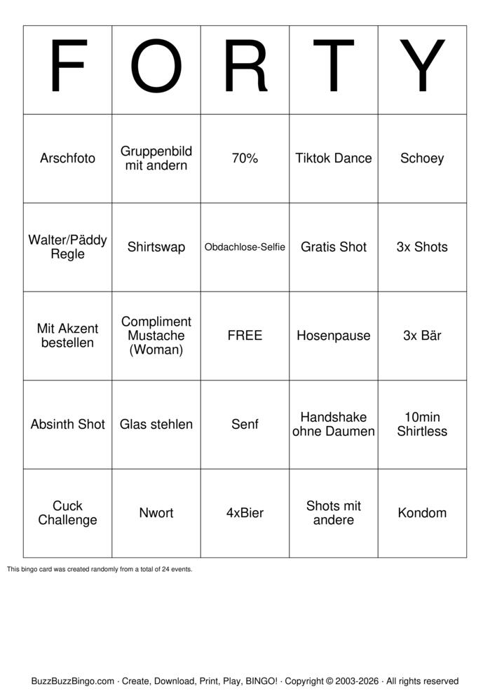 Download Free Pub Bingo Bingo Cards