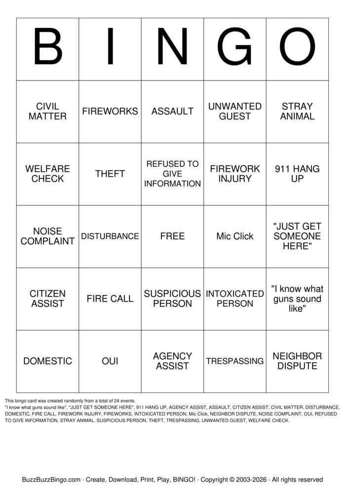 Download Free 4th of July Dispatch Bingo Cards Download Free 4th of July Dispatch Bingo Cards