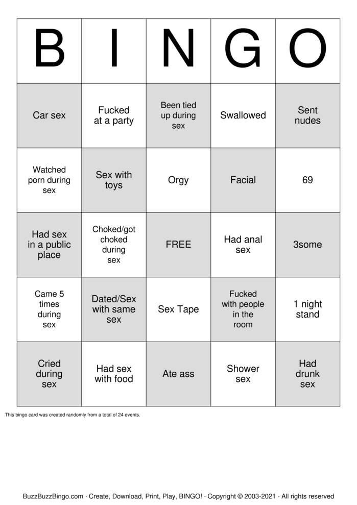 Download Free Freaky Bingo  Bingo Cards