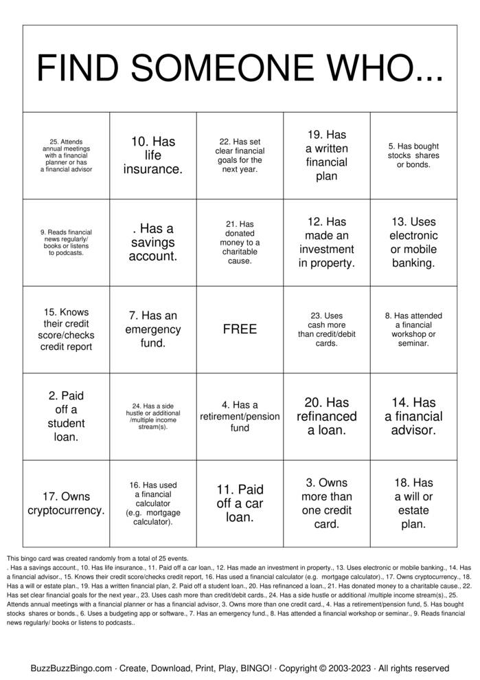 Download Free Mingle Bingo Bingo Cards Download Free Mingle Bingo Bingo Cards