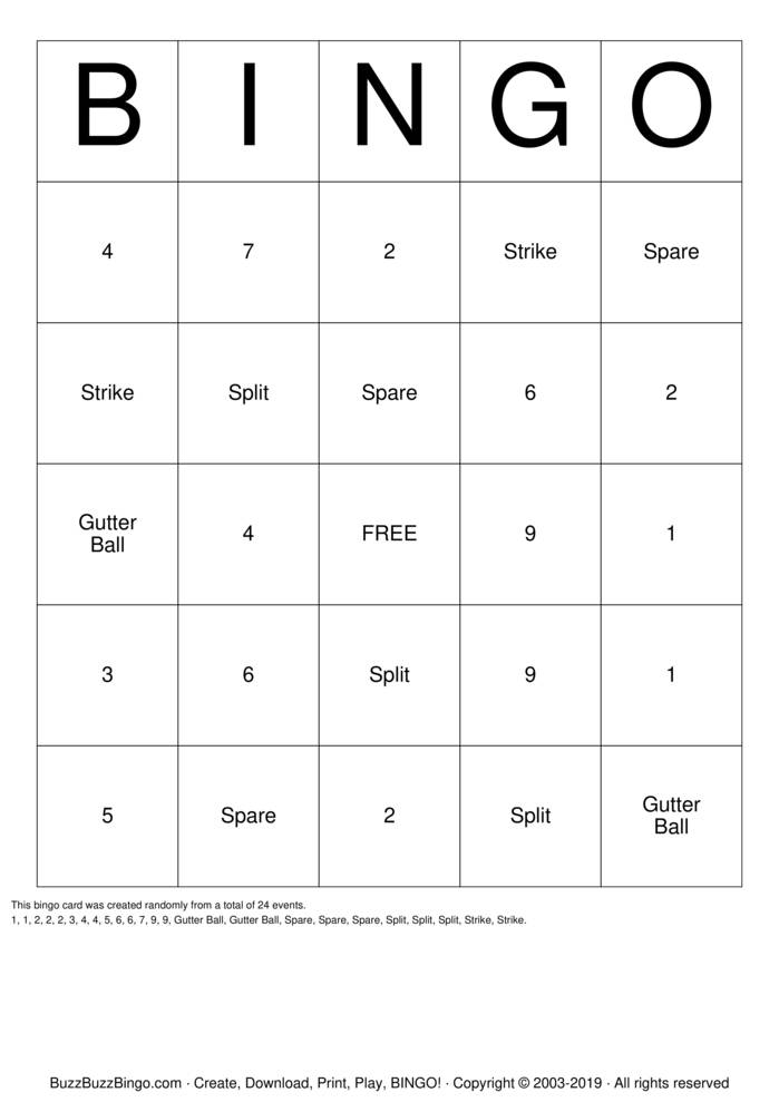 Custom Bingo Cards to Download, Print and Customize!