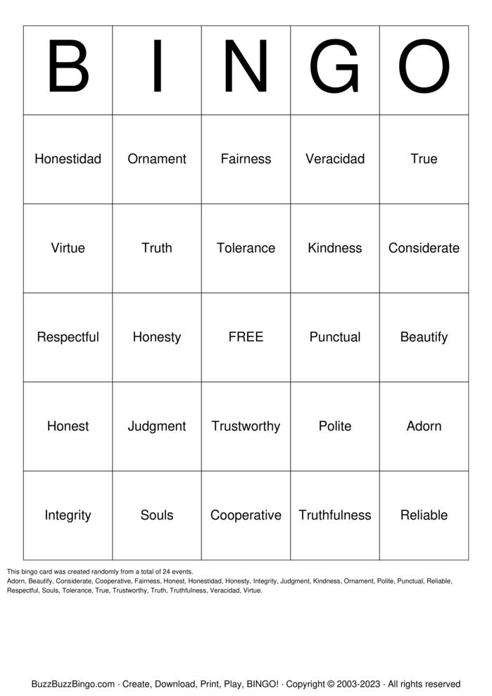 Download Free Letters and numbers Bingo Cards Download Free Letters and numbers Bingo Cards