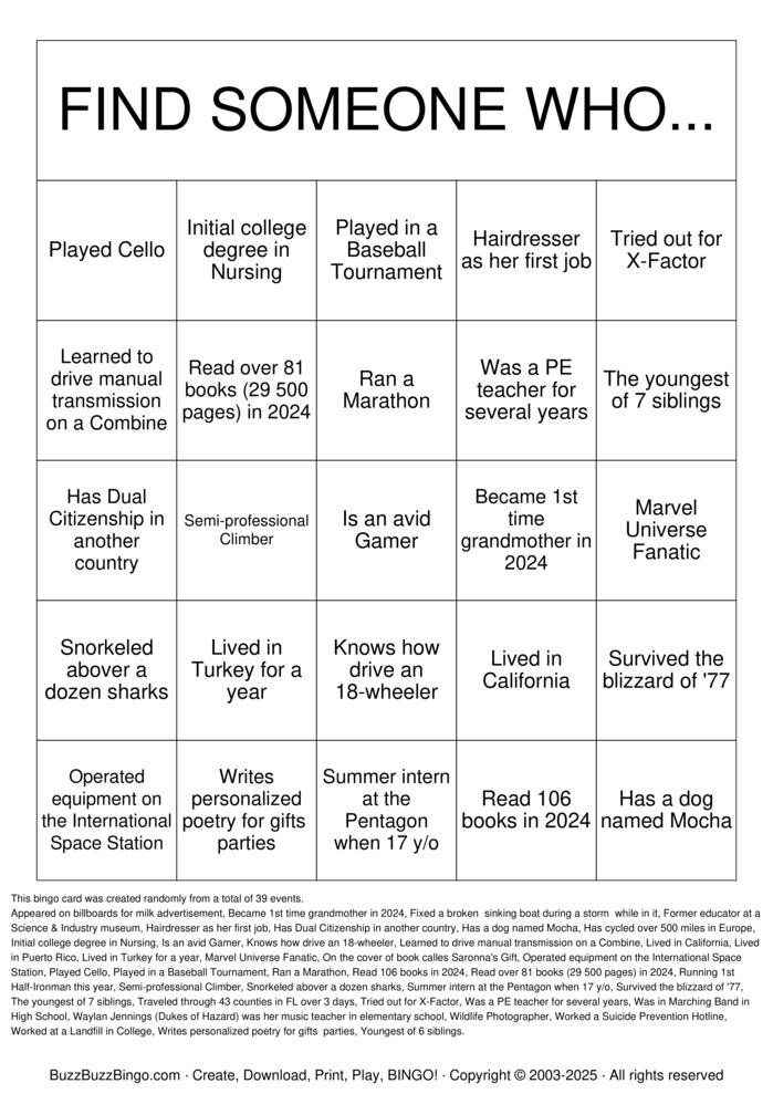 Download Free SBS Getting to Know You! Bingo Cards Download Free SBS Getting to Know You! Bingo Cards