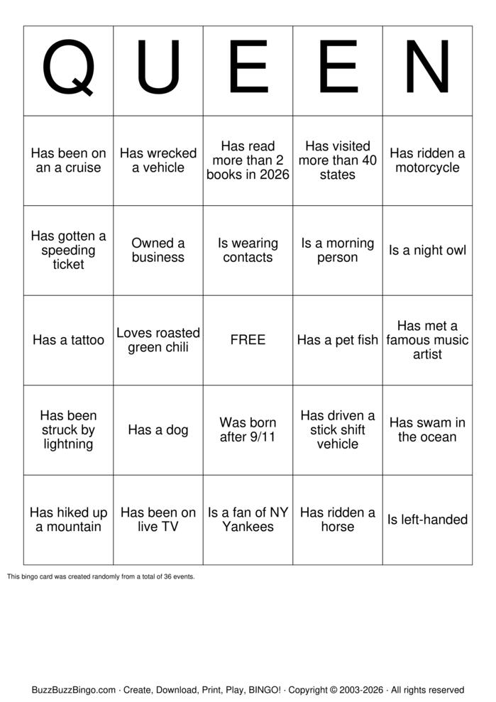 Download Free Royalty Bingo Cards Download Free Royalty Bingo Cards