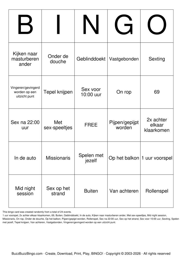 Download Free Sex Bingo Bingo Cards Download Free Sex Bingo Bingo Cards