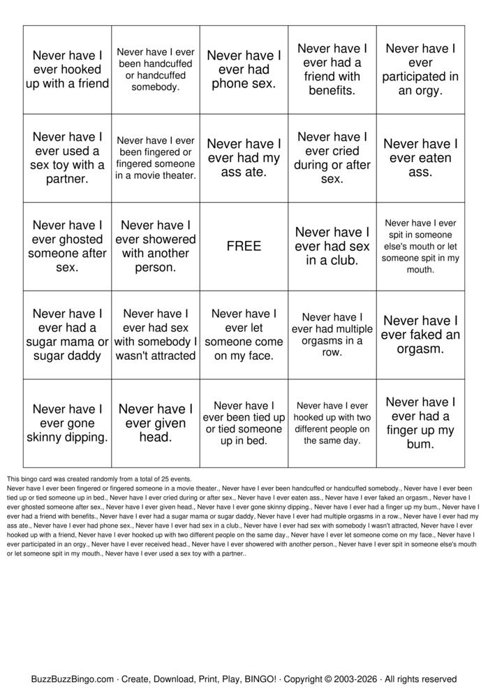 Download Free J&S Freaky Bingo Bingo Cards Download Free J&S Freaky Bingo Bingo Cards