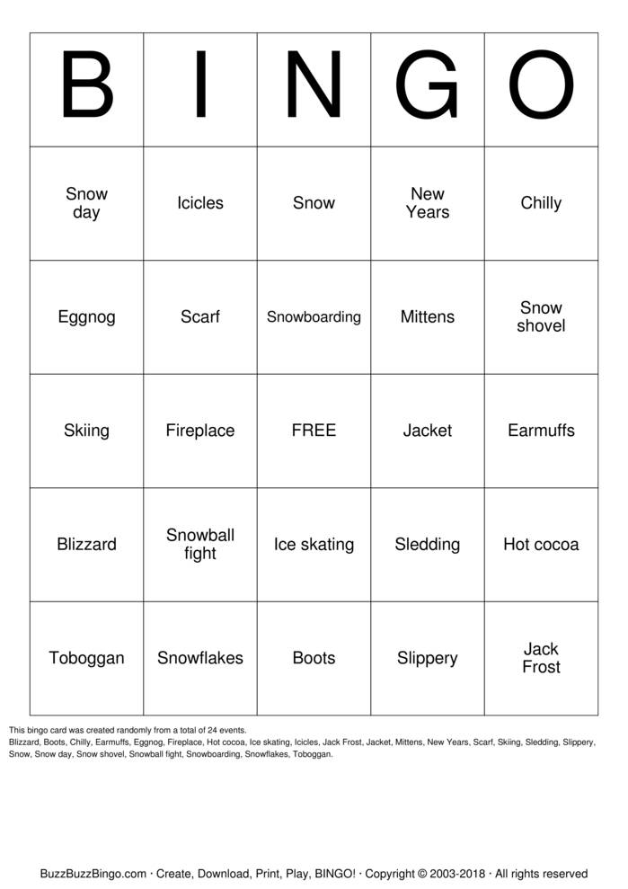 flowers Bingo Cards to Download, Print and Customize!