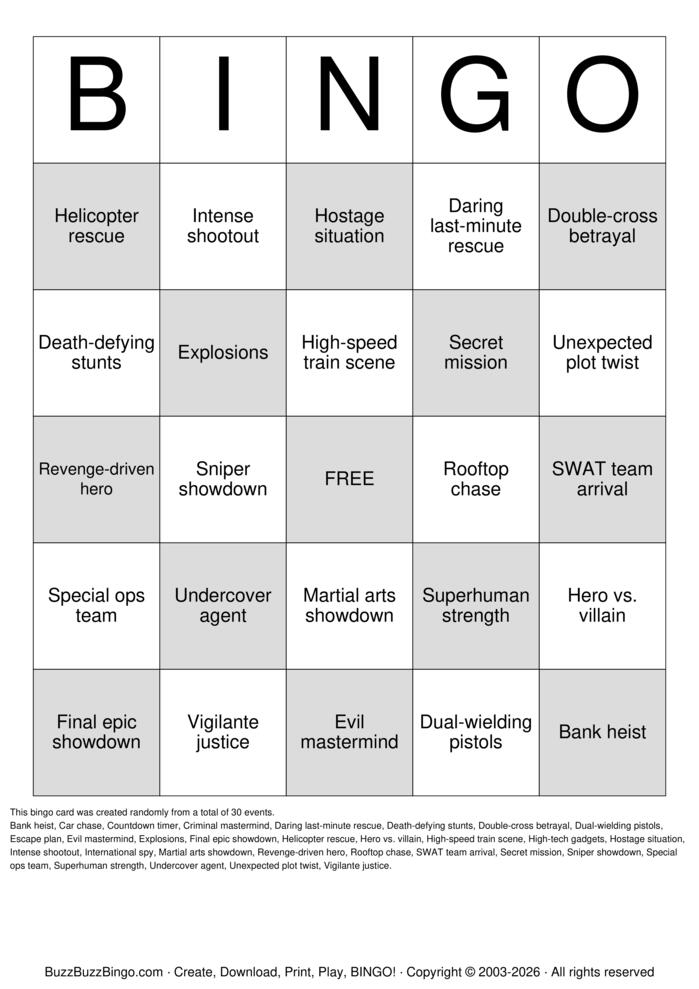 Download Free Cartoons  Bingo Cards