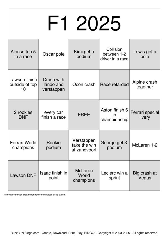Custom Bingo Cards to Download, Print and Customize!