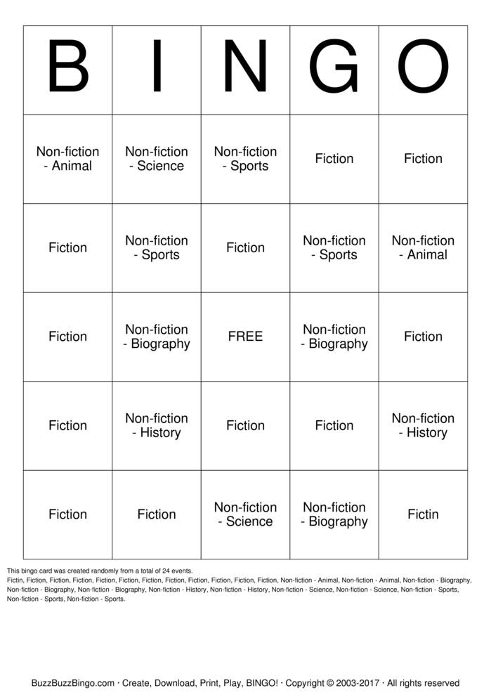 Custom Bingo Cards to Download, Print and Customize!