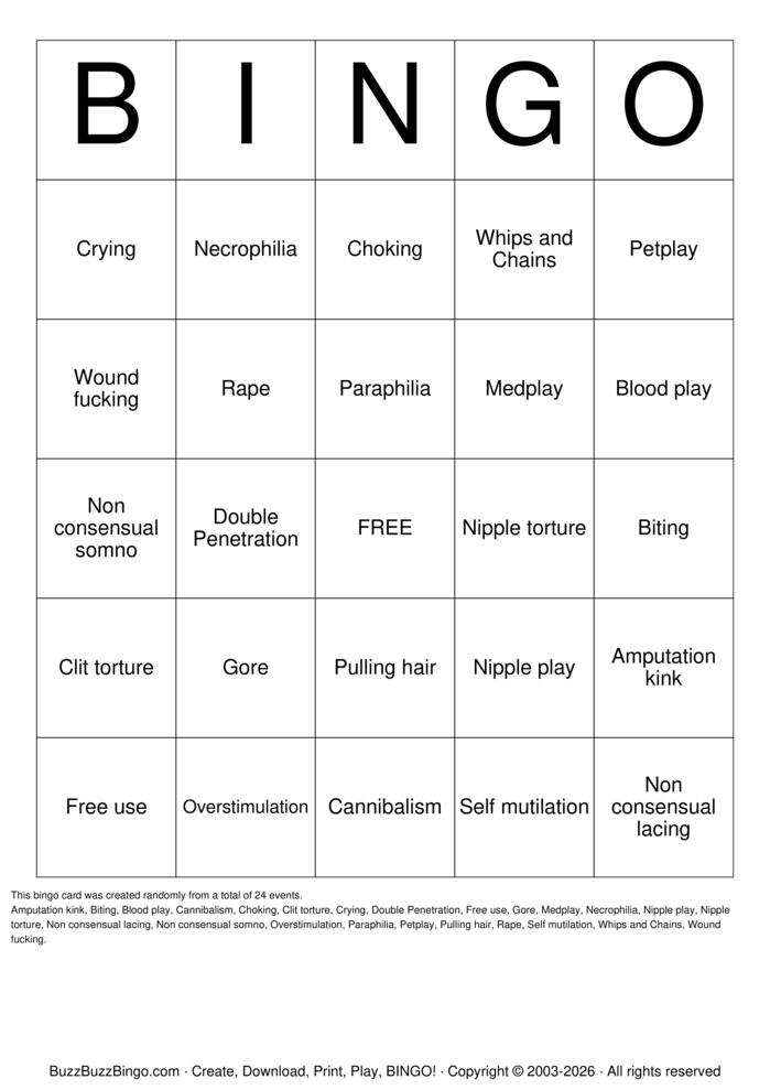 Download Free Custom Bingo Cards Download Free Custom Bingo Cards