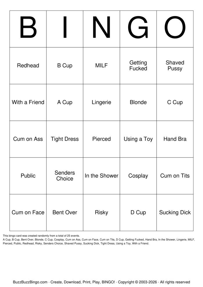 Download Free Custom Bingo Cards Download Free Custom Bingo Cards