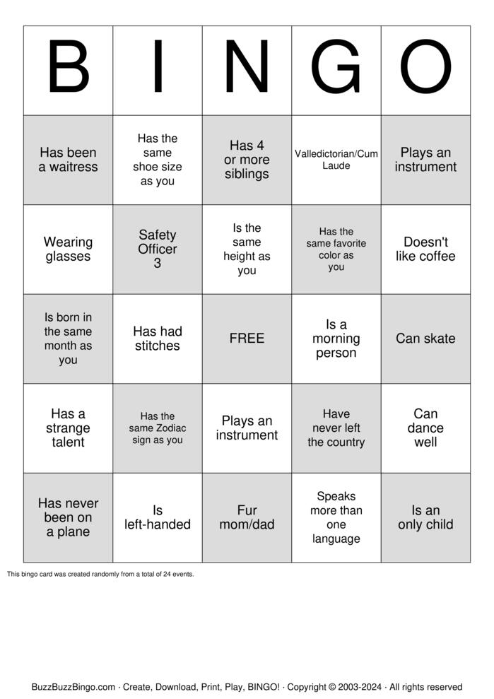 Download Free Employee Engagement  Bingo Cards