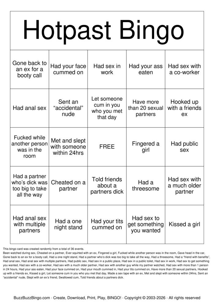 Download Free Hotpast Bingo Bingo Cards Download Free Hotpast Bingo Bingo Cards