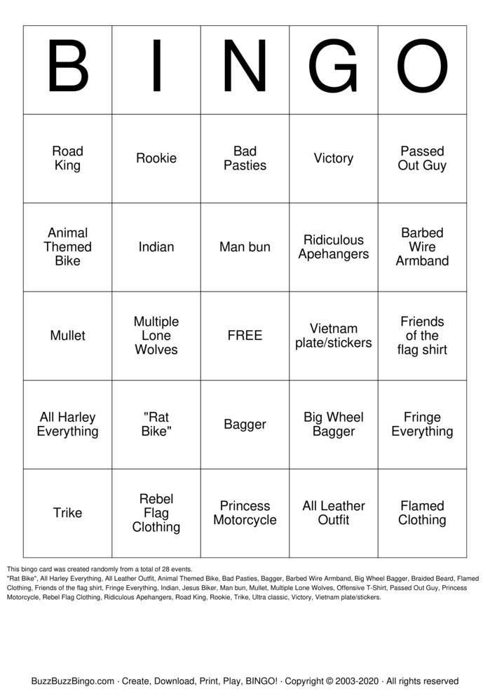 Freinds of the Flag Bingo Cards to Download, Print and Customize!