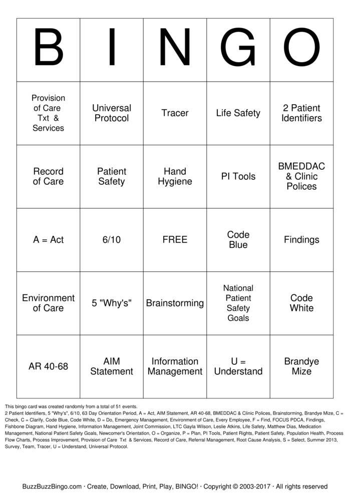 Download Free Quality Management Bingo Cards Download Free Quality Management Bingo Cards