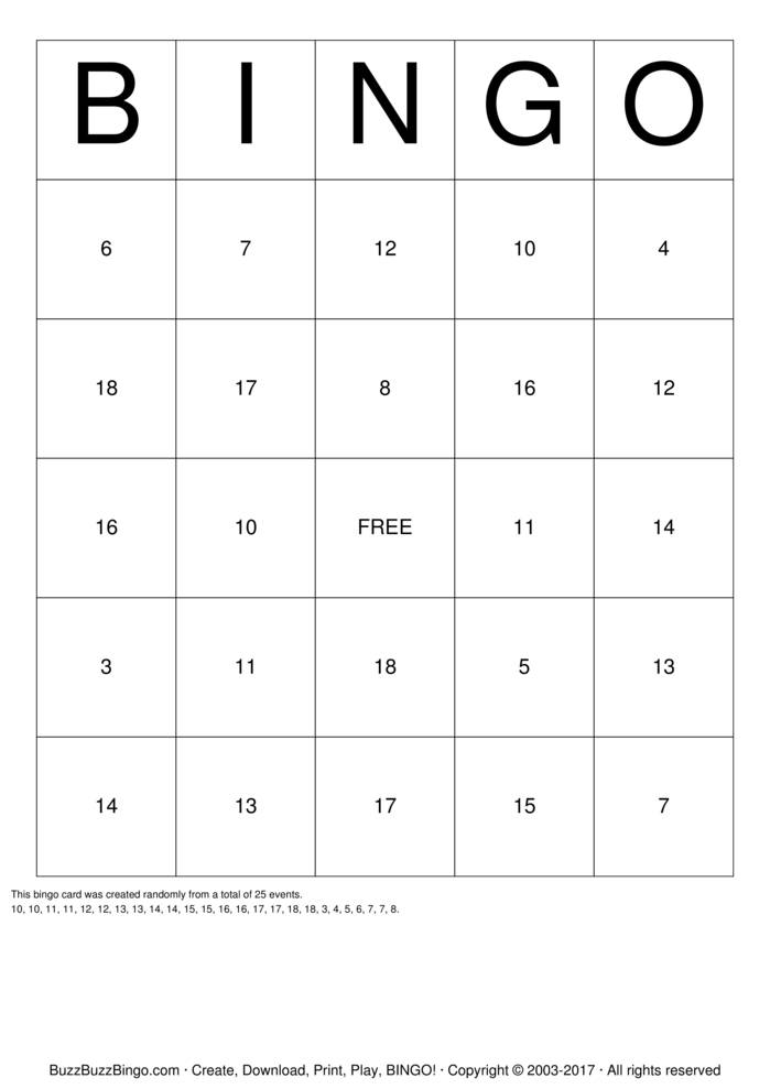 Download Free 2ND GRADE Bingo Cards