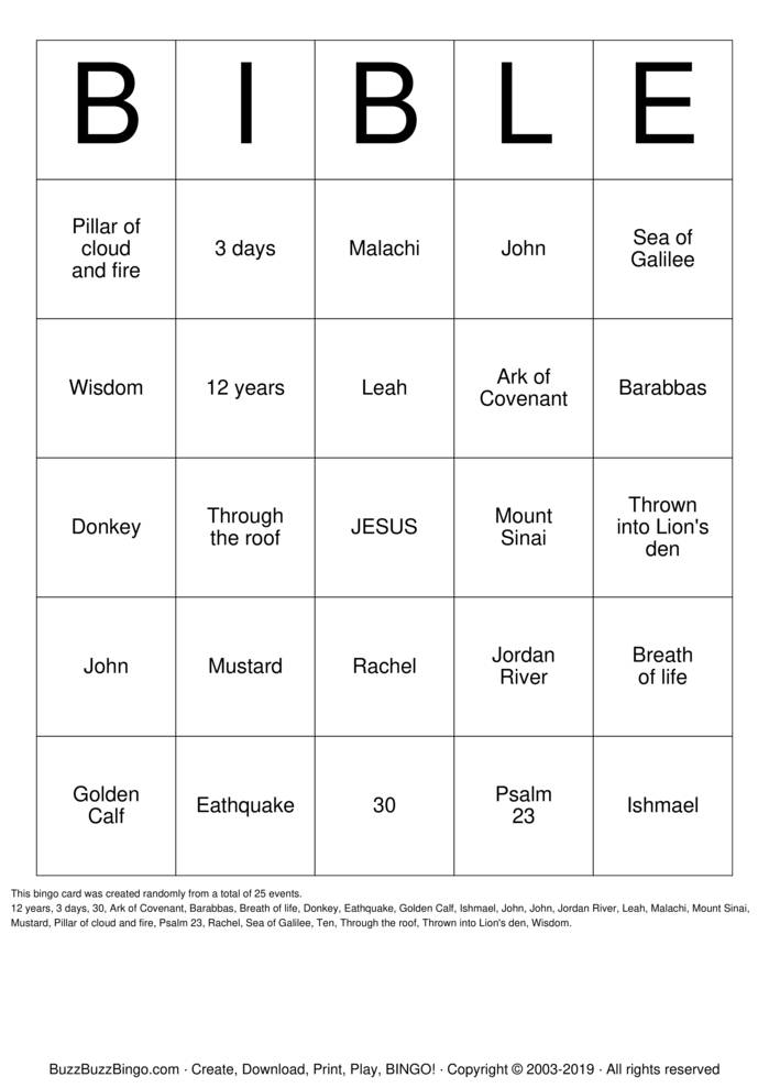 bible bingo cards to download print and customize