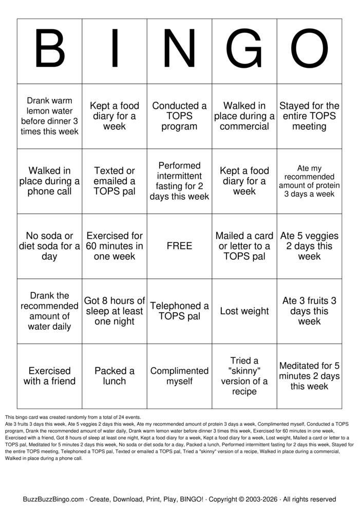 Download Free Custom Bingo Cards Download Free Custom Bingo Cards
