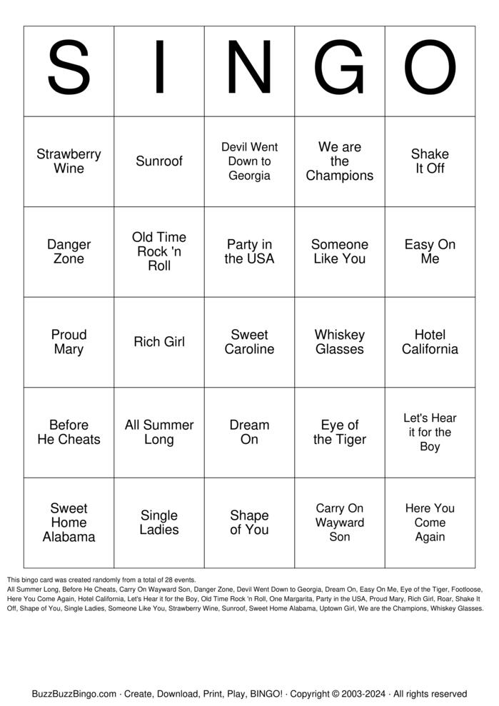 Download Free Regional Meeting Bingo Cards