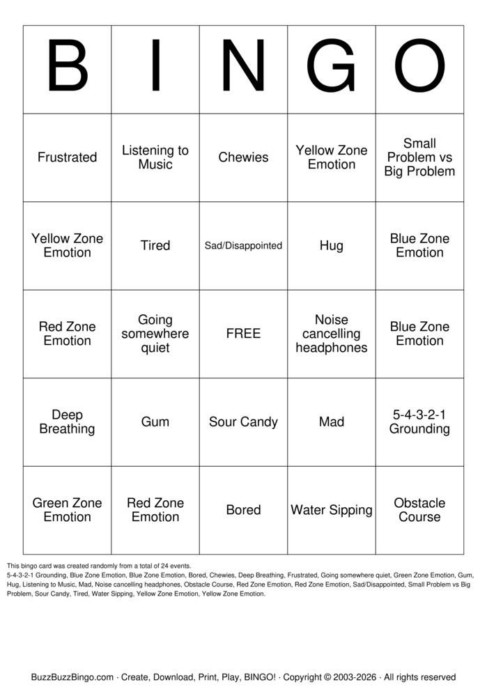 Download Free Custom Bingo Cards Download Free Custom Bingo Cards