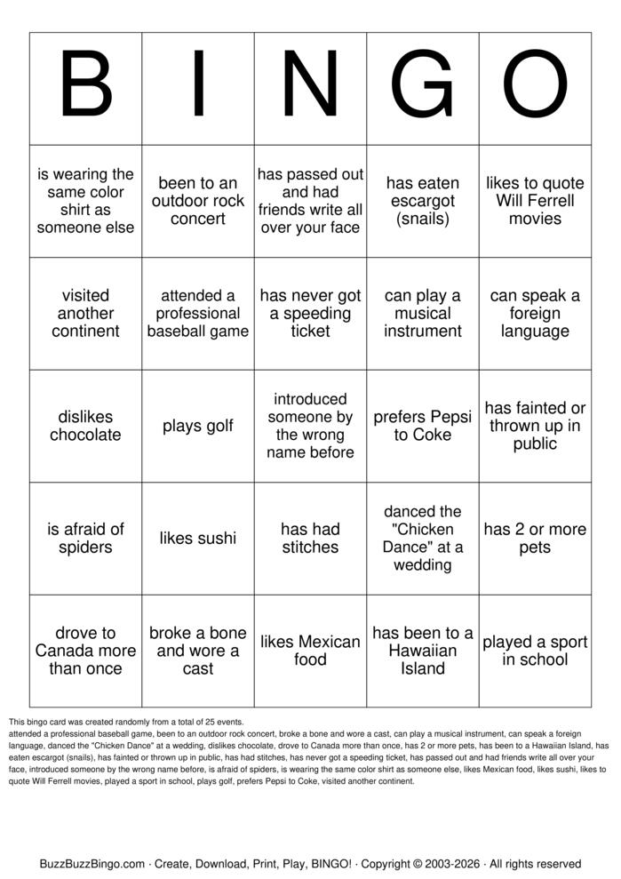 Download Free Find Someone Who went to university Bingo Cards Download Free Find Someone Who went to university Bingo Cards