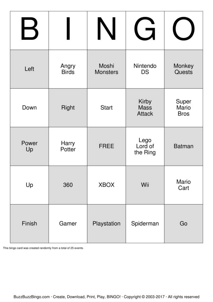 batman Bingo Cards to Download, Print and Customize!