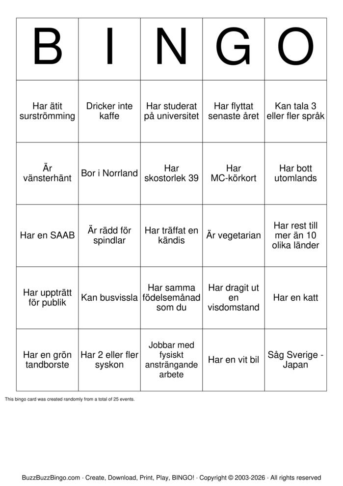 Download Free Mingelbingo Bingo Cards