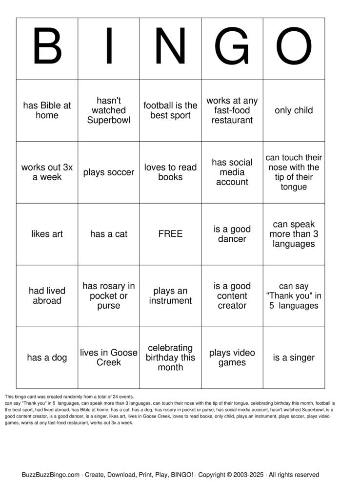 Download Free Meet Me Bingo Bingo Cards