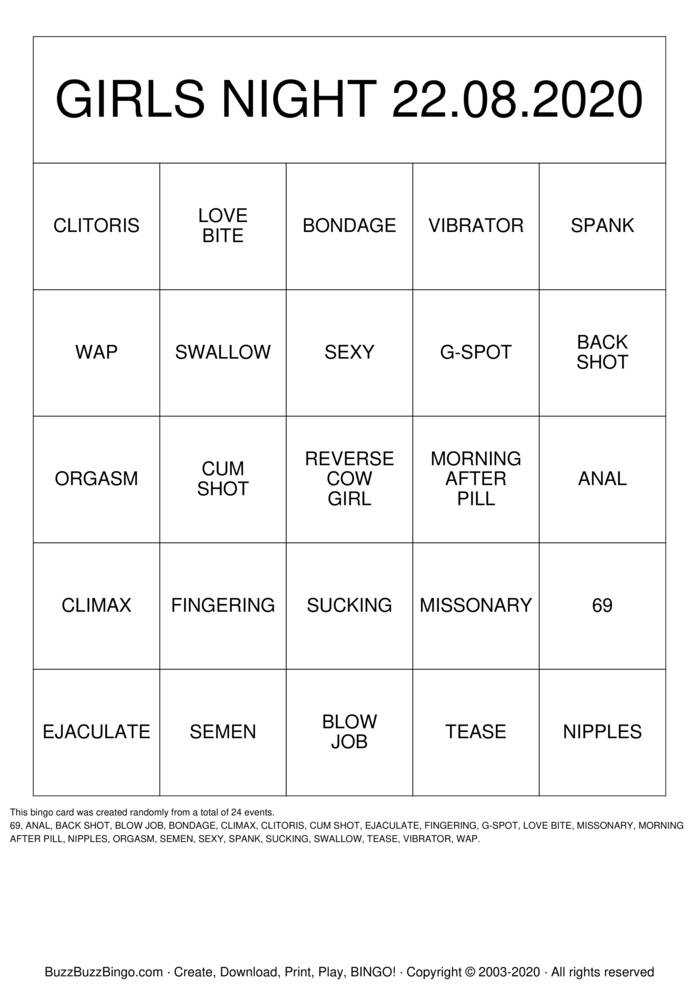 Download Free DIRTY BINGO Bingo Cards Download Free DIRTY BINGO Bingo Cards