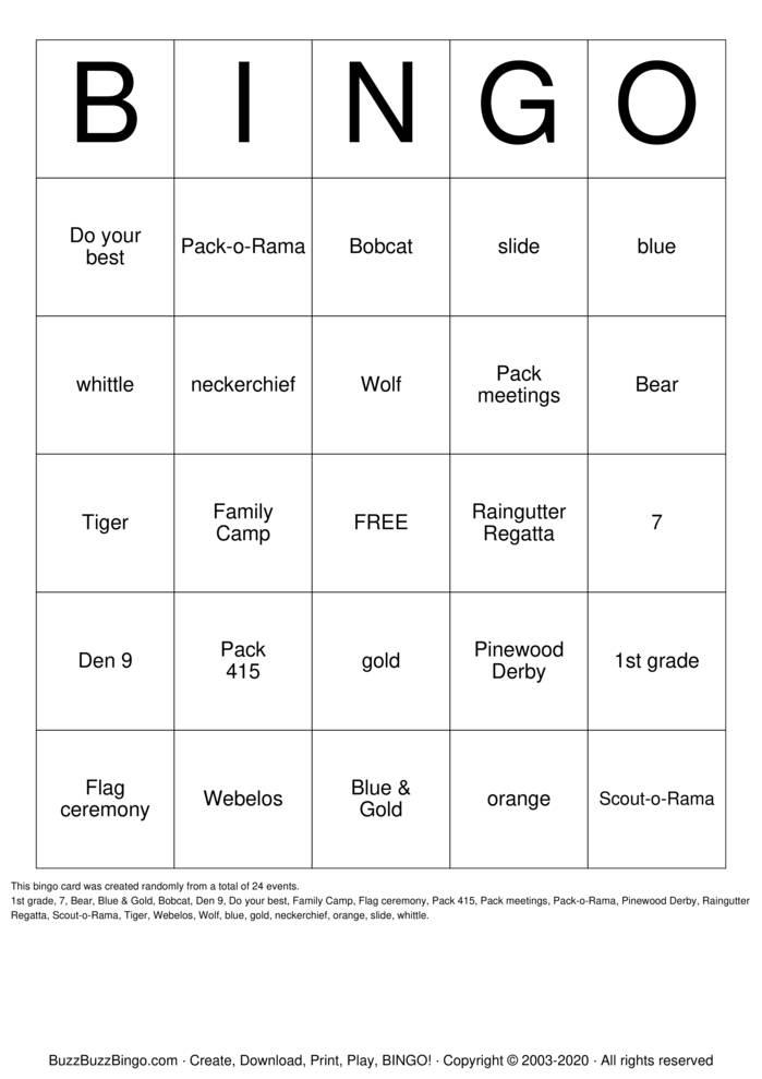 Download Free Supply Chain Bingo Cards