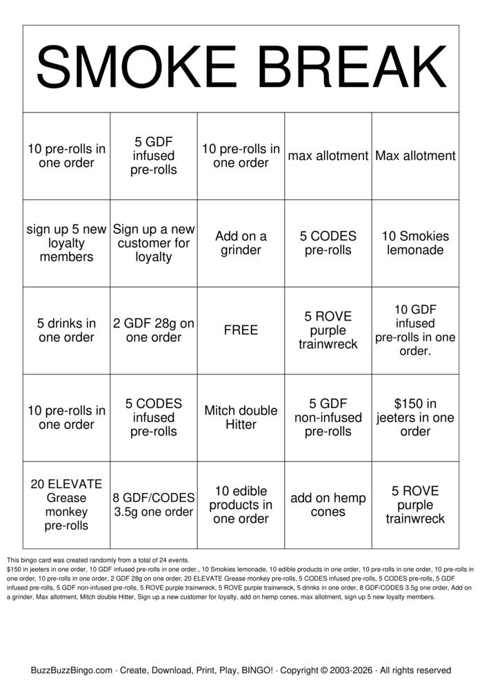 Download Free Custom Bingo Cards Download Free Custom Bingo Cards