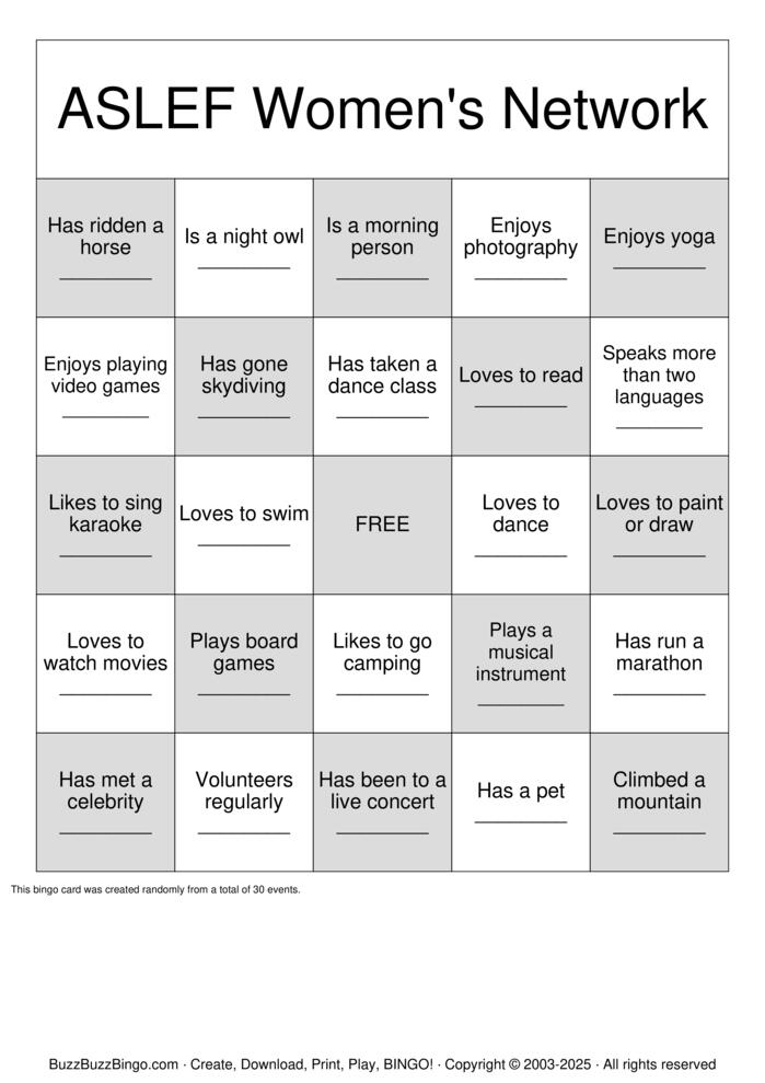 Ice Breaker with Names Bingo Cards to Download, Print and Customize!